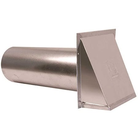 Dundas Jafine 4 in. x 11 in. Aluminum Exhaust Hood PVB4EAL